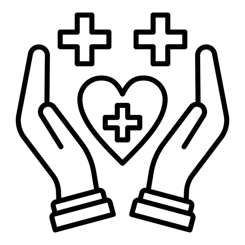 Medical Assistance Icon Style vector
