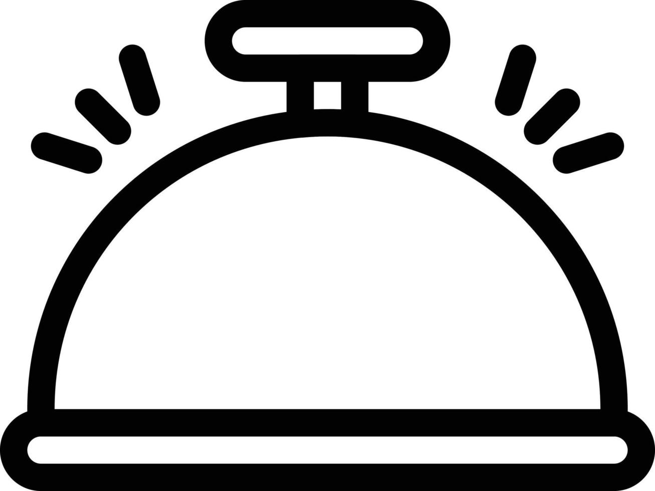bell vector illustration on a background.Premium quality symbols.vector icons for concept and graphic design.