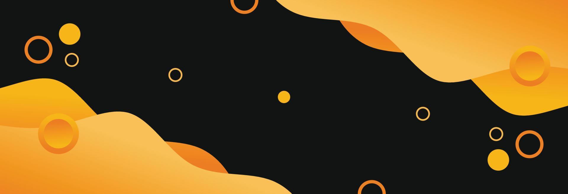 abstract background with yellow mixed with black vector