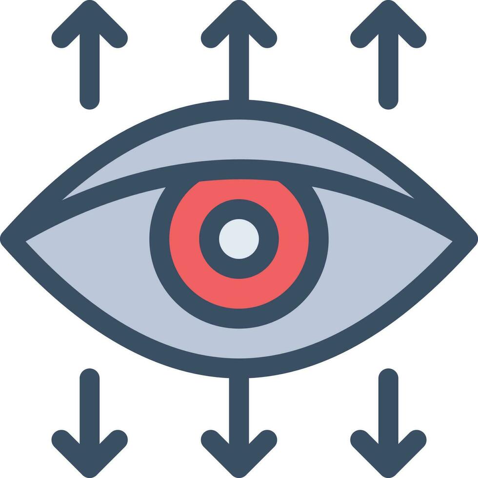 eye vector illustration on a background.Premium quality symbols.vector icons for concept and graphic design.