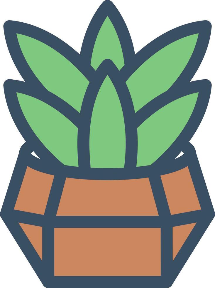 ilustración de vector de cactus en un fondo. símbolos de calidad premium. iconos vectoriales para concepto y diseño gráfico.