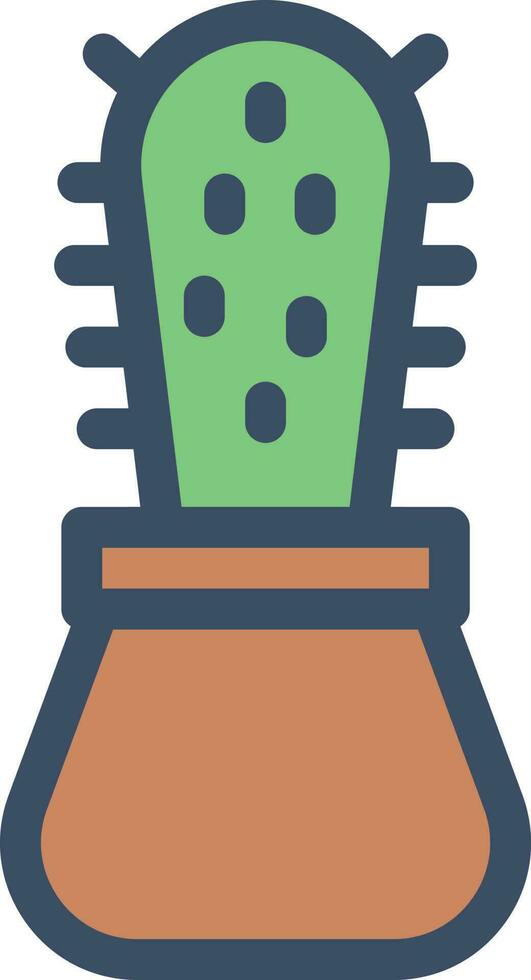 ilustración de vector de cactus en un fondo. símbolos de calidad premium. iconos vectoriales para concepto y diseño gráfico.