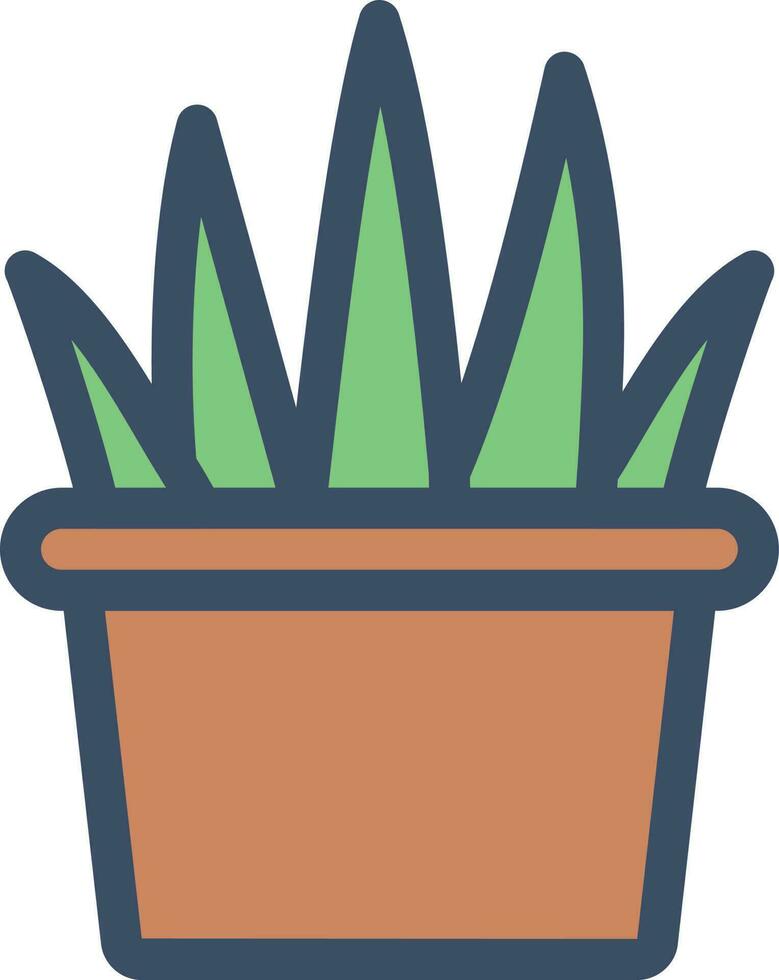 ilustración de vector de cactus en un fondo. símbolos de calidad premium. iconos vectoriales para concepto y diseño gráfico.