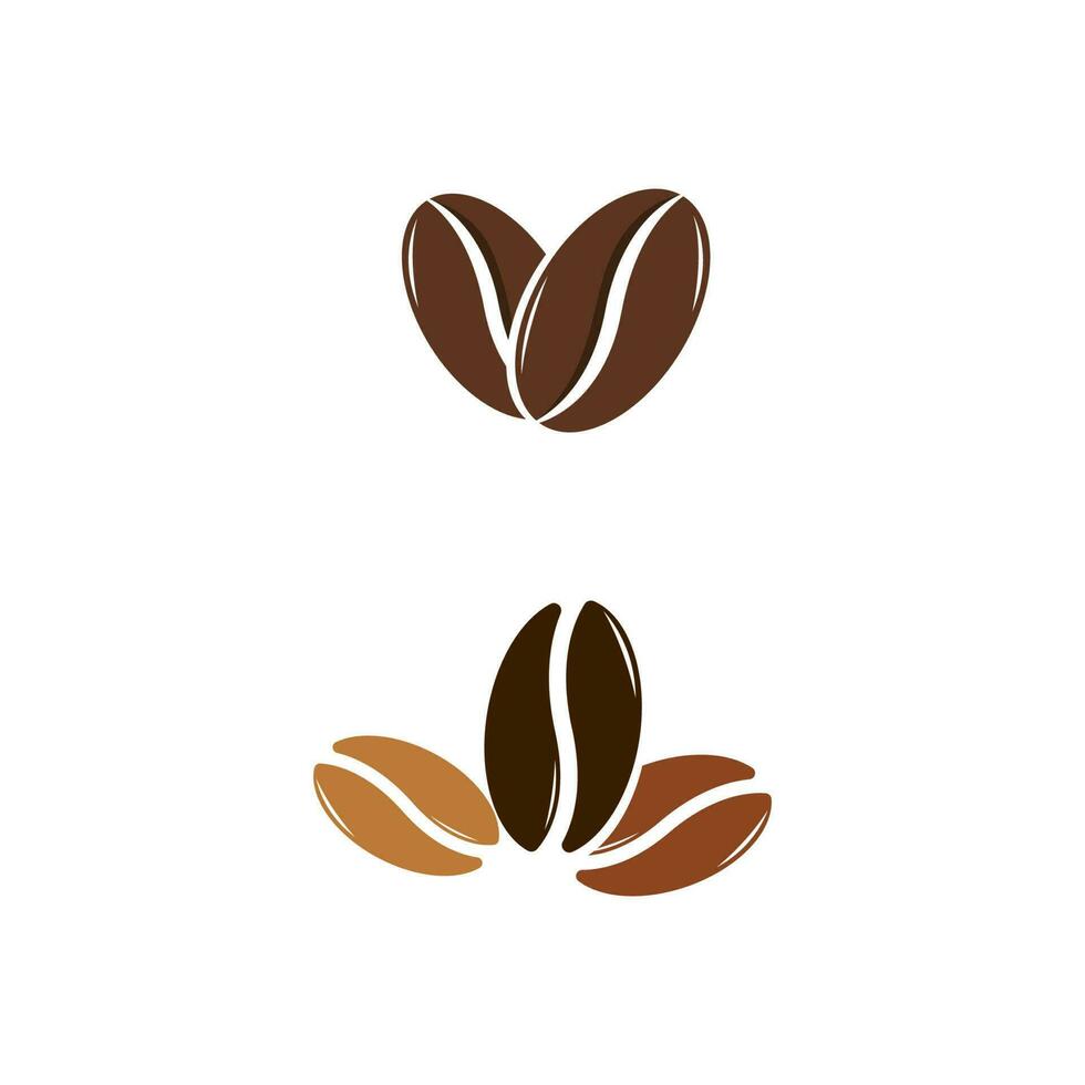 coffee bean icon vector illustration