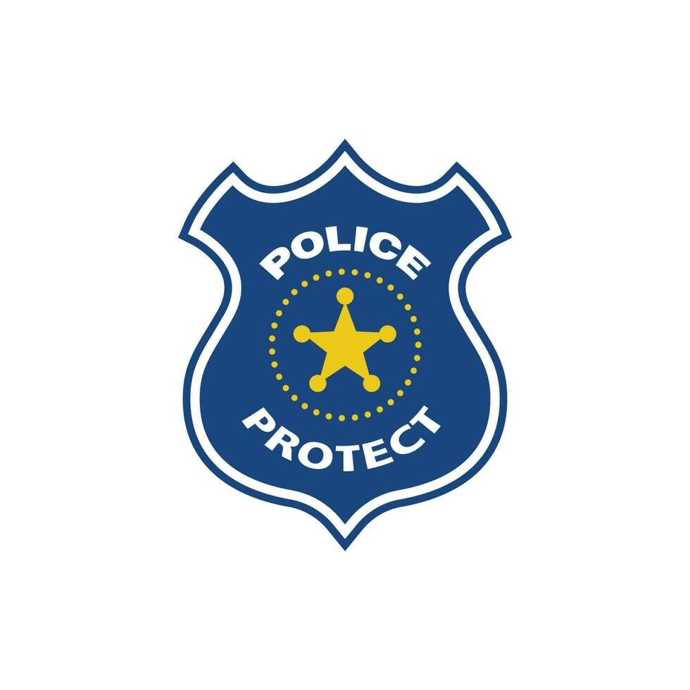 Police Vector icon design illustration