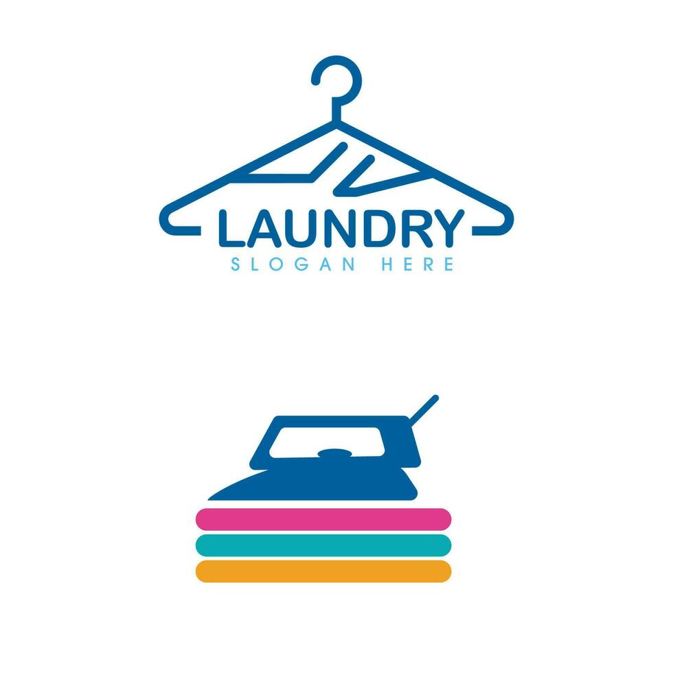 Laundry vector icon design