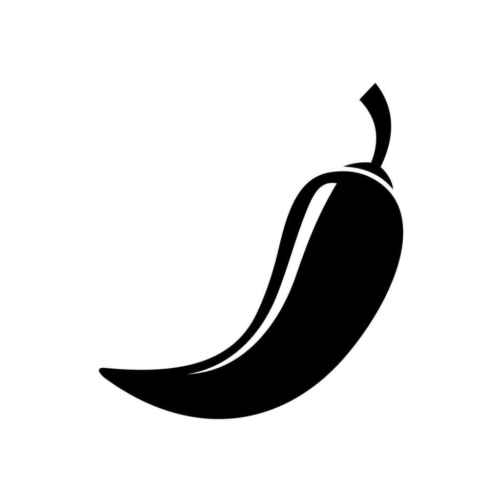 chilli flat icon vector