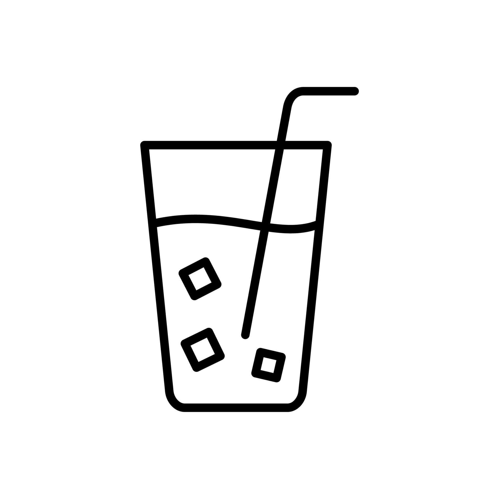soft drink outline icon 12860835 Vector Art at Vecteezy