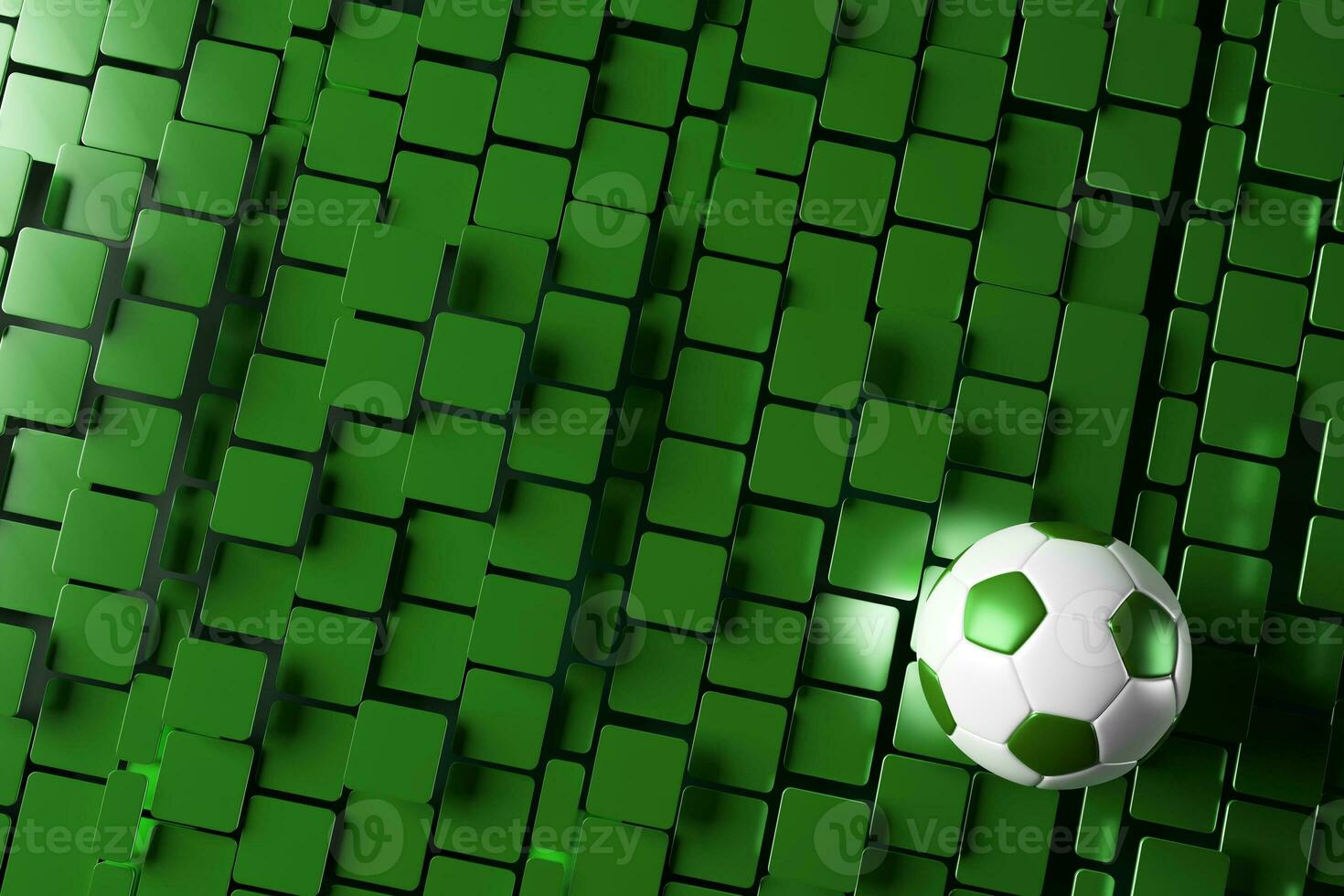 football balls object, sport ball design, football element concept, 3d illustration, abstract football technology, smartphone mobile screen, green grass field, online sport live, casino sport business photo