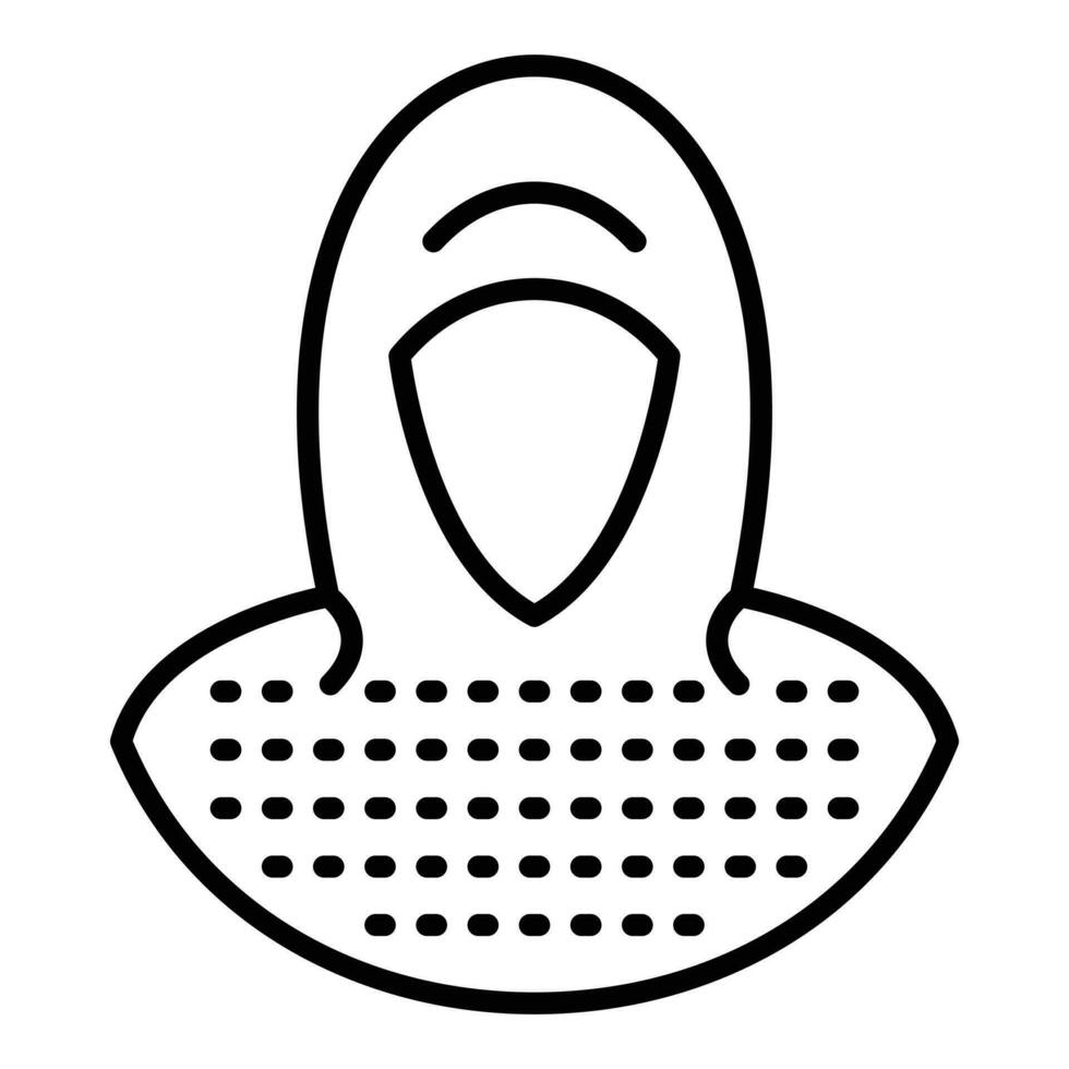 Chainmail Icon Style vector