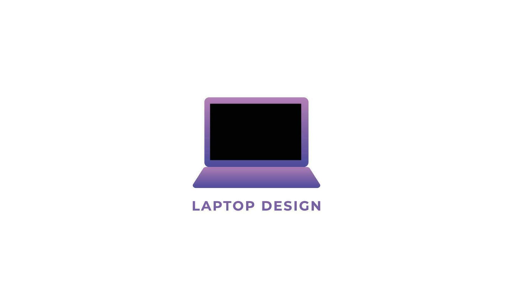 Realistic laptop front view. Laptop modern mockup. Blank screen display notebook. Opened computer screen with keyboard. Smart device. vector