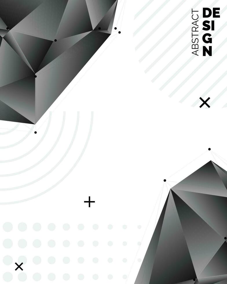 Abstract digital background with cybernetic particles vector