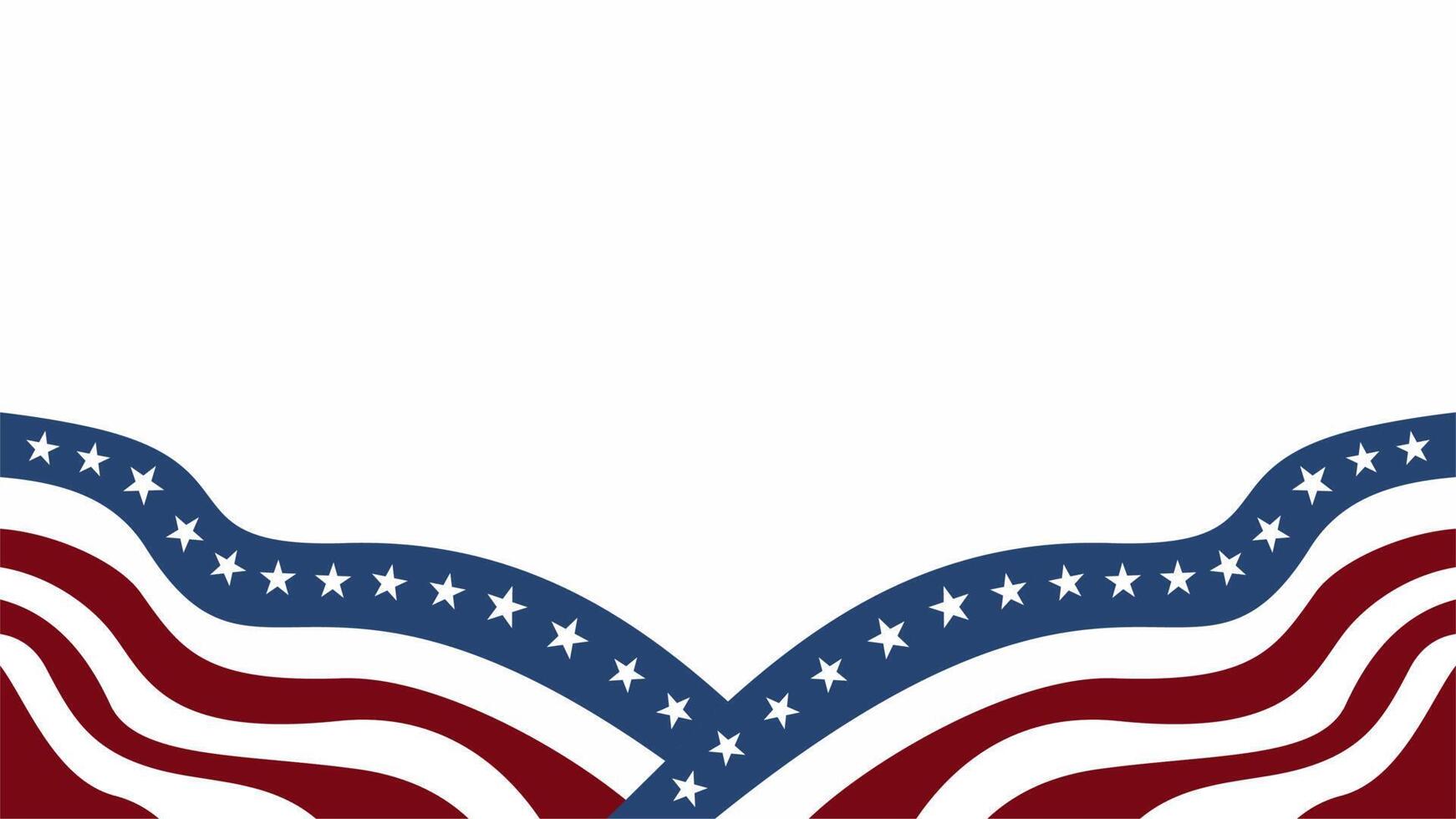 america flag background for veterans day, election, navy day, etc vector