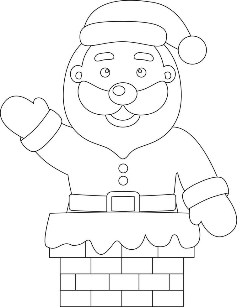 Cristmas Coloring Pages vector