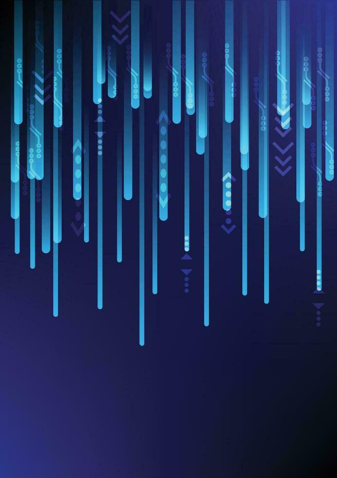 futuristic technology background vector