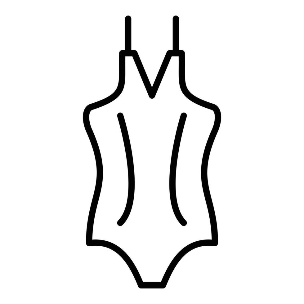 Swimwear Icon Style vector