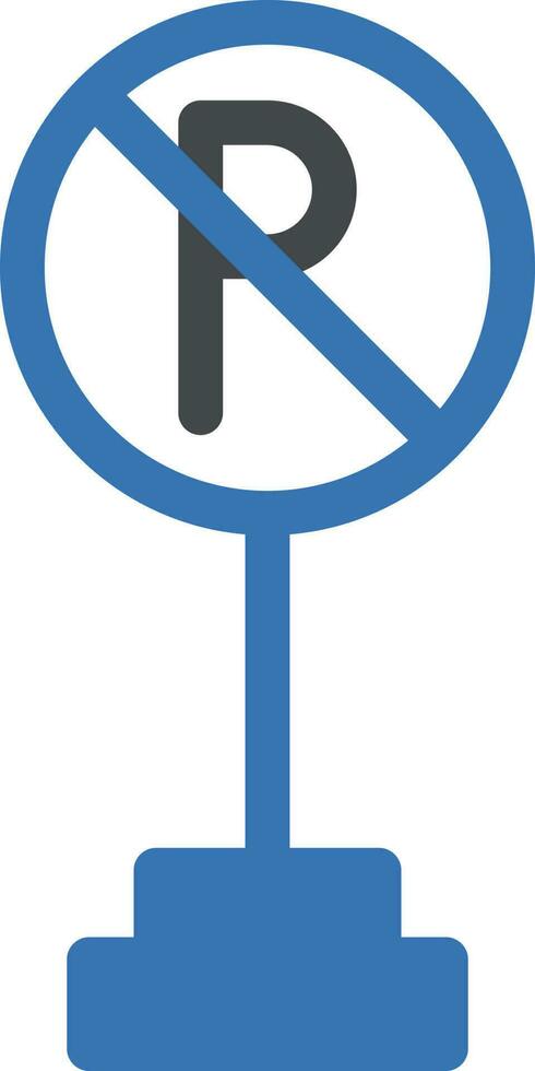 no parking vector illustration on a background.Premium quality symbols.vector icons for concept and graphic design.