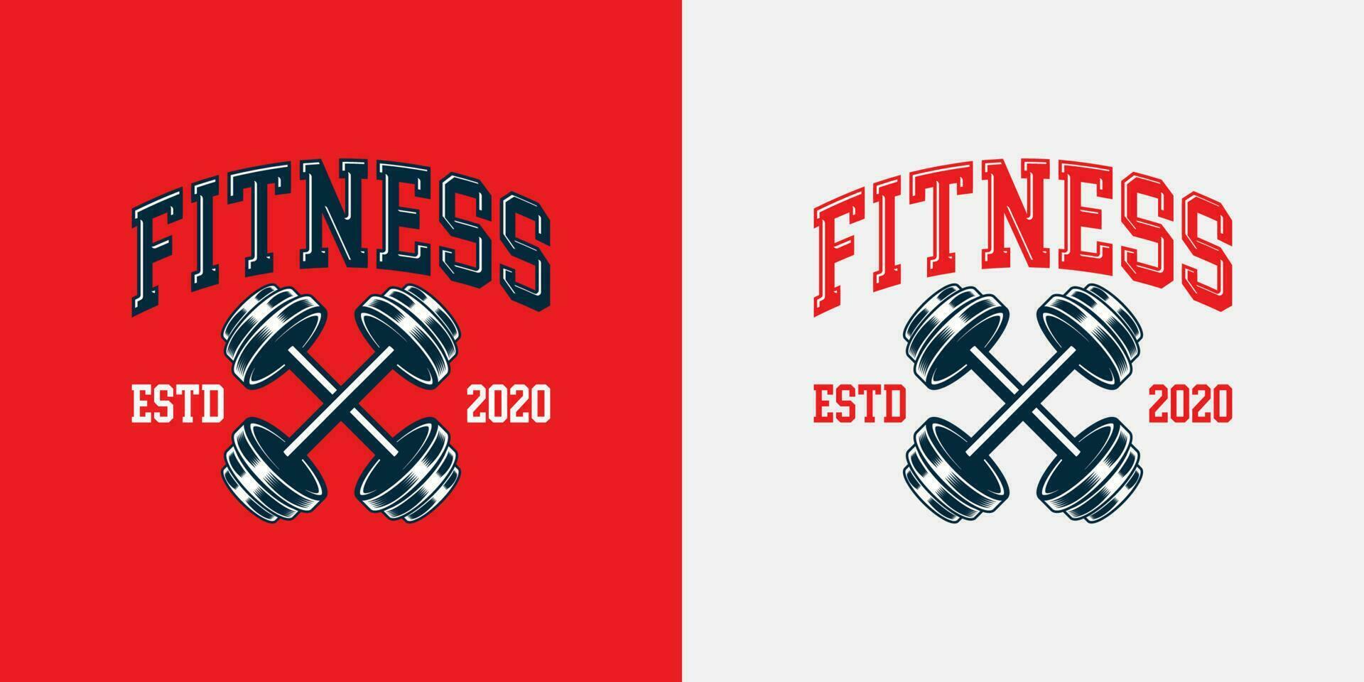 Fitness logo template. Gym modern logotype vector. Fit for sport logo