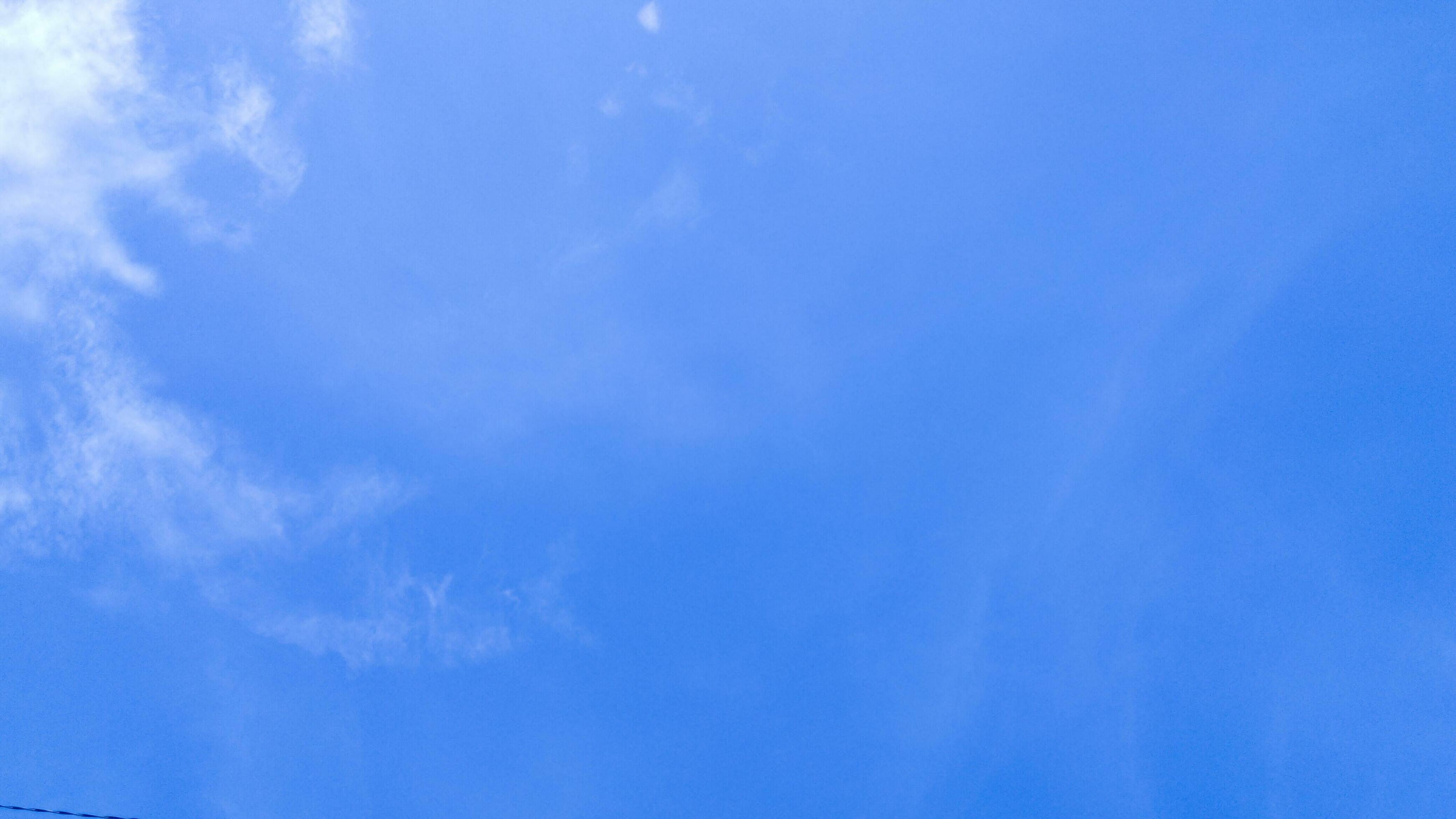 clear blue sky with few clouds in summer, this clear sky is usually ...