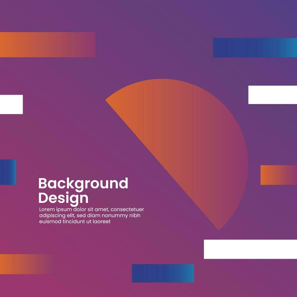 abstract background gradient social media post vector