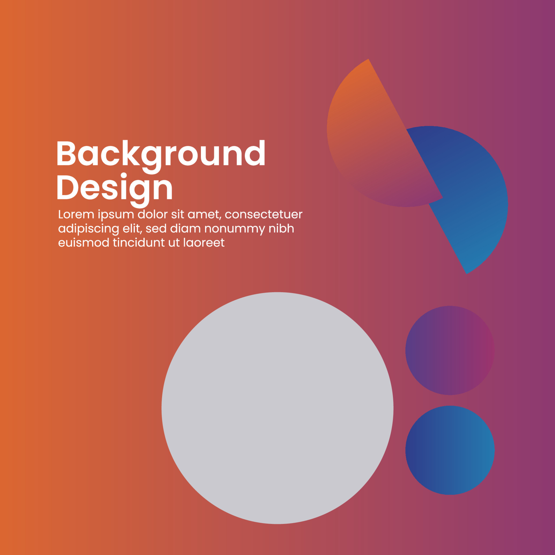 Design background social media post template simple poster promotion