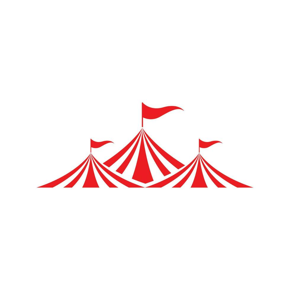 Diseño de ilustración de vector de elemento de circo