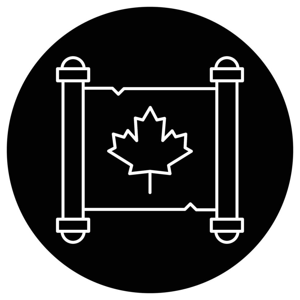 Canada Card which can easily modify or edit vector