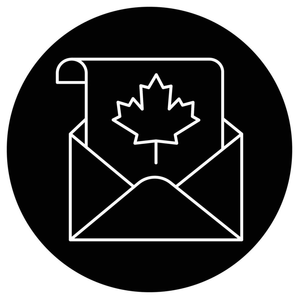 Canada Invitation which can easily modify or edit vector