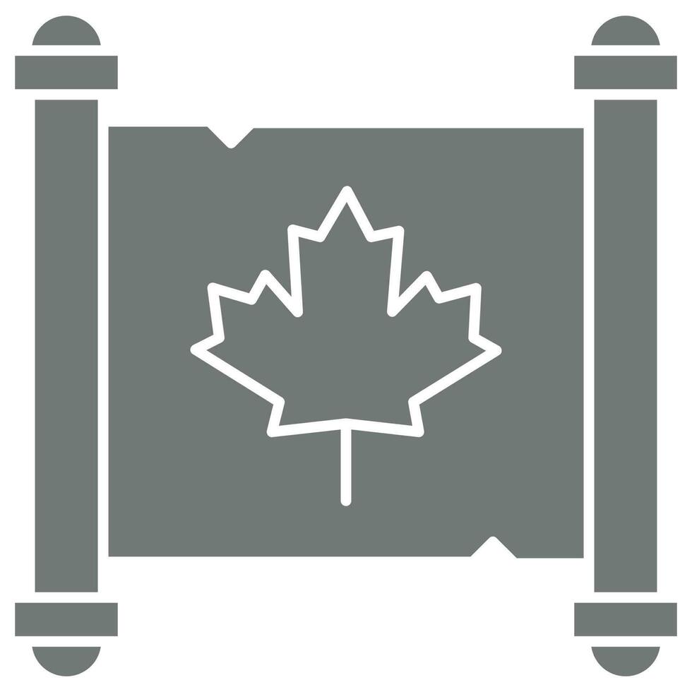 tarjeta de Canadá que puede modificar o editar fácilmente vector