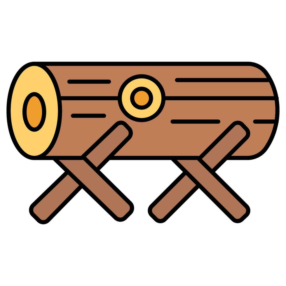 Timber which can easily modify or edit vector