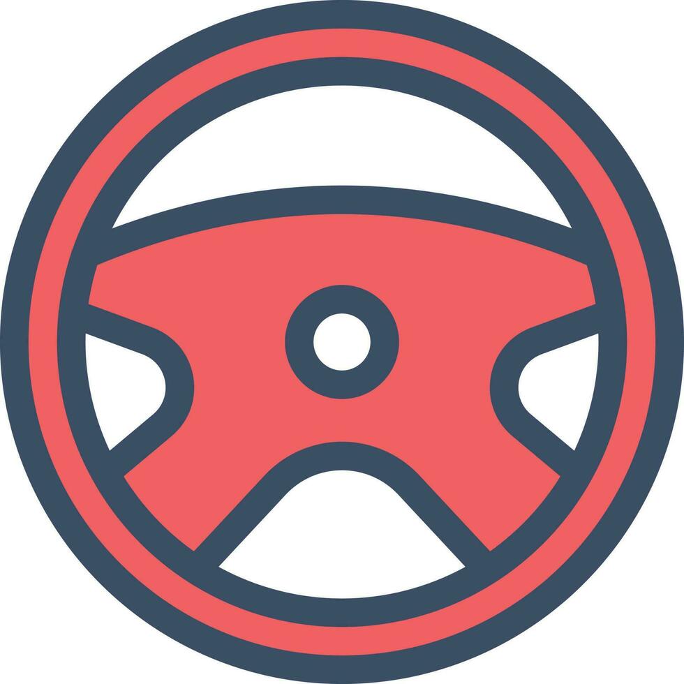 steering vector illustration on a background.Premium quality symbols.vector icons for concept and graphic design.