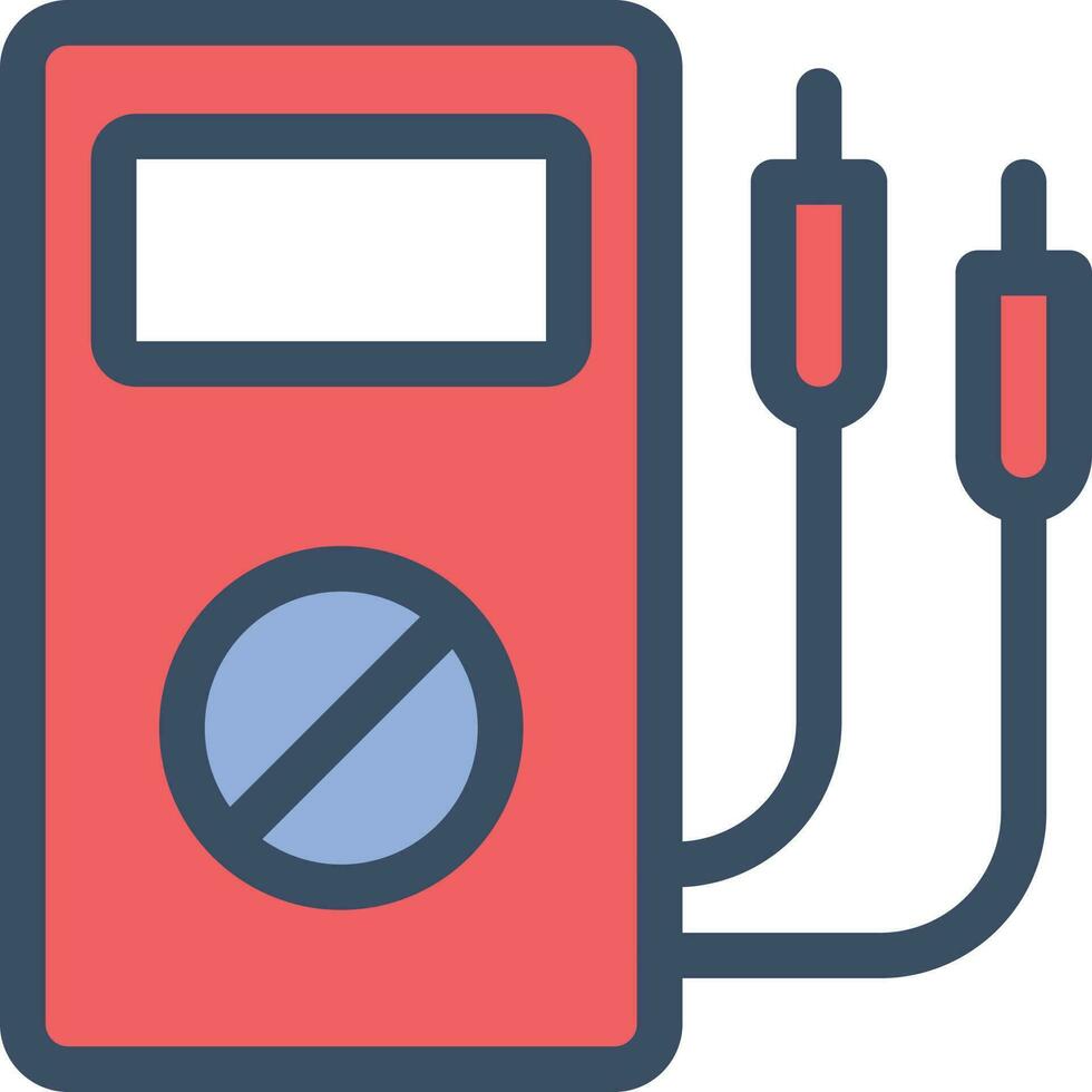 voltmeter vector illustration on a background.Premium quality symbols.vector icons for concept and graphic design.