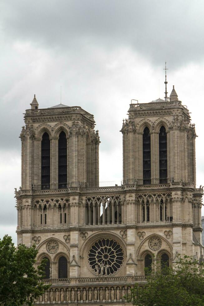 Notre Dame view photo