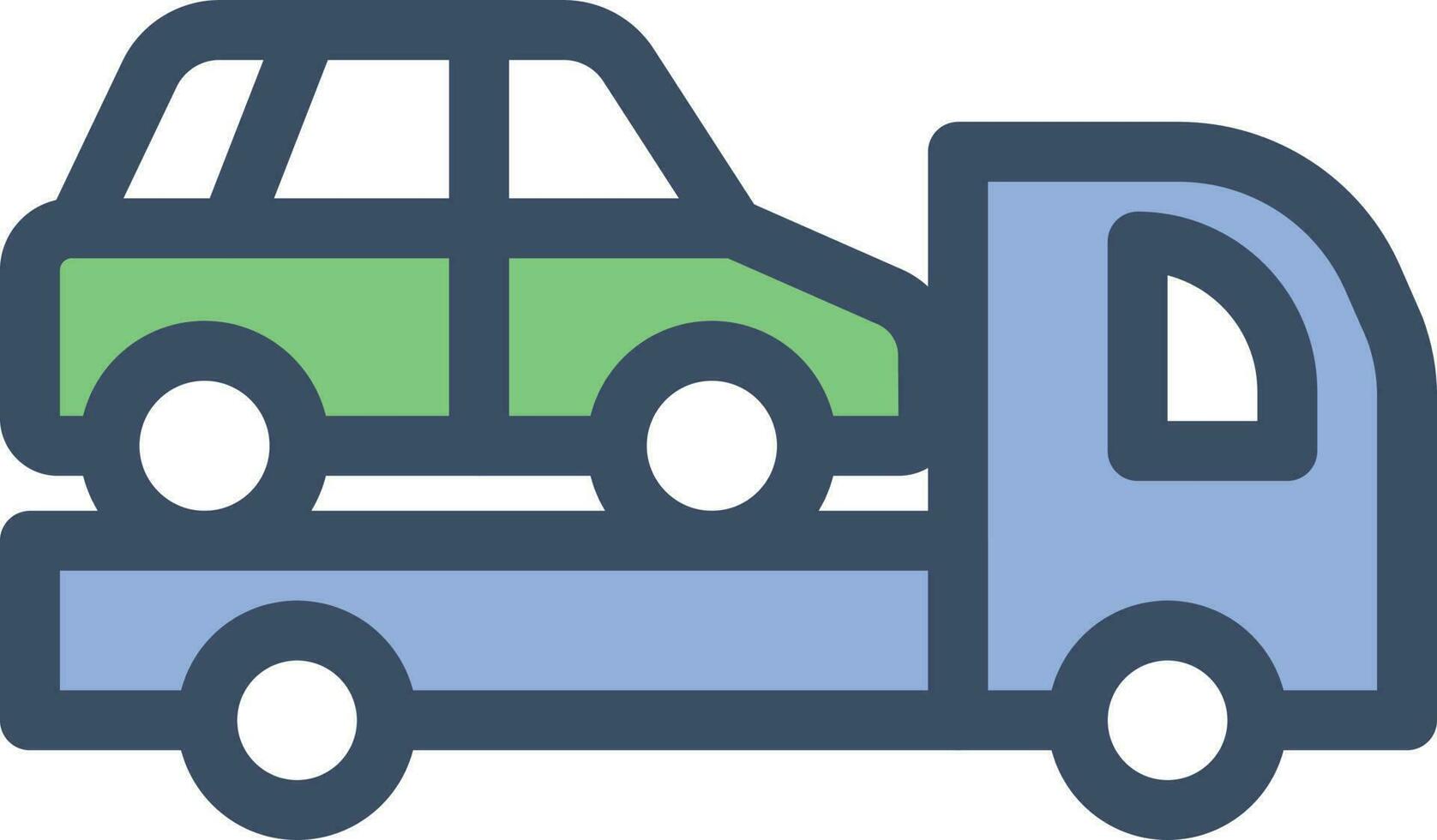 car truck vector illustration on a background.Premium quality symbols.vector icons for concept and graphic design.