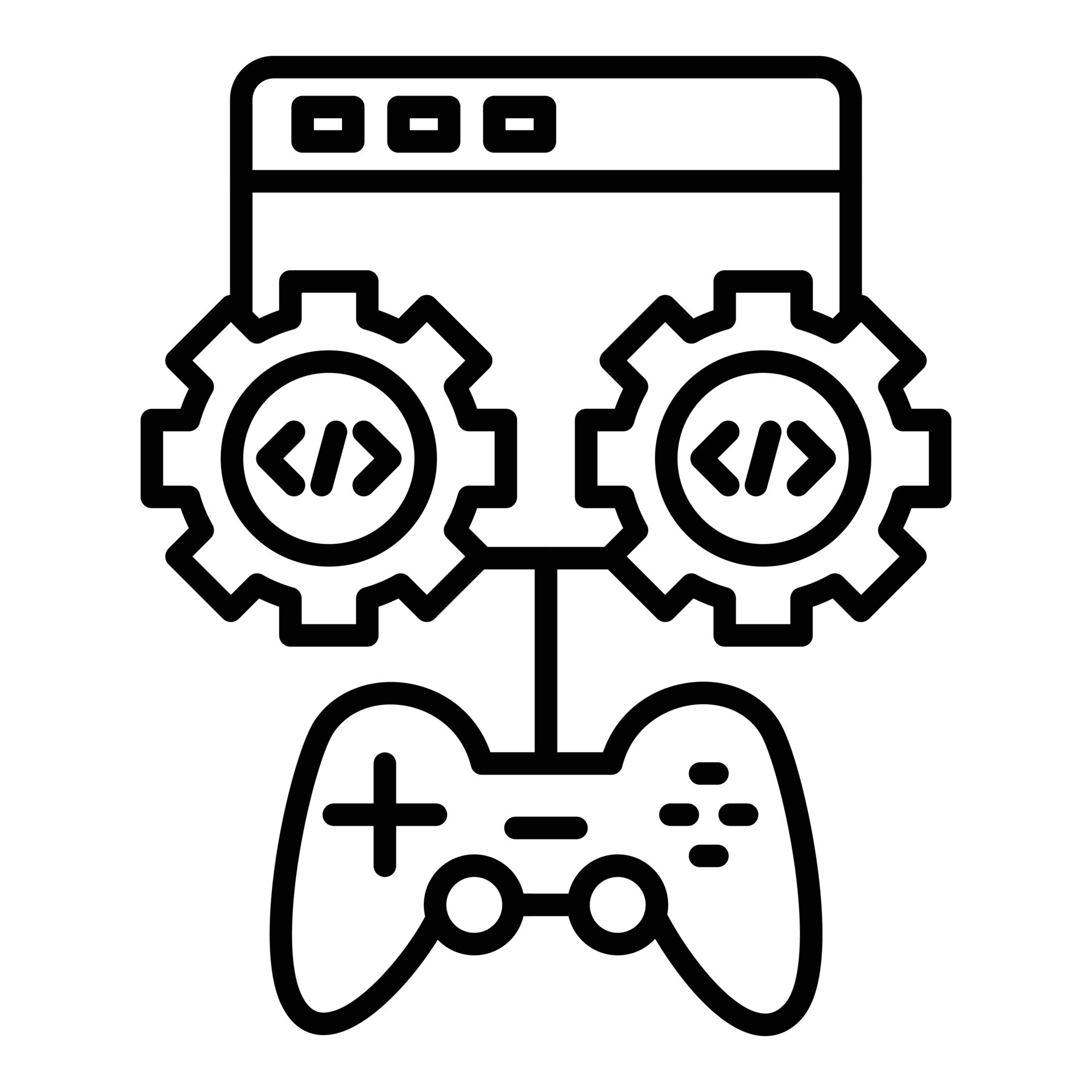 Game Engine Icon Style 12867299 Vector Art at Vecteezy