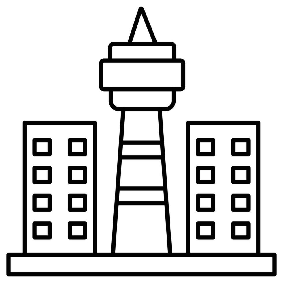 Cn Tower which can easily modify or edit vector