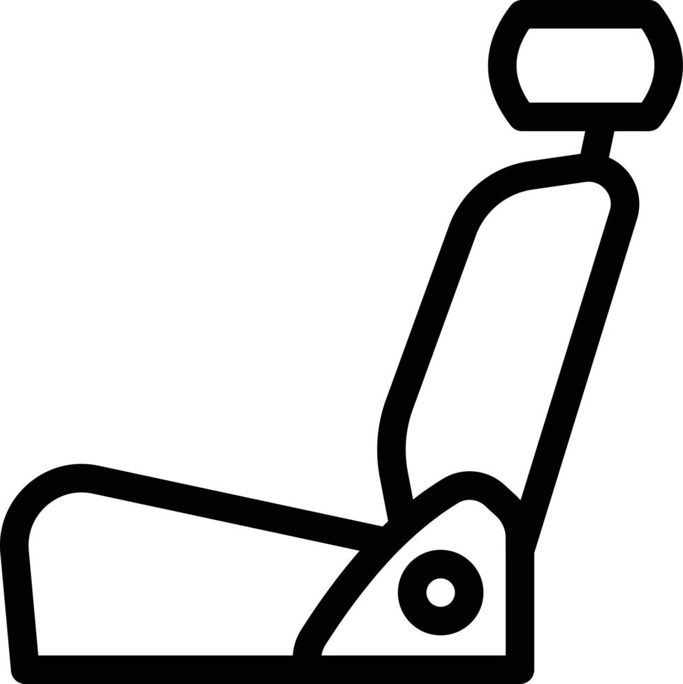 car seat vector illustration on a background.Premium quality symbols.vector icons for concept and graphic design.