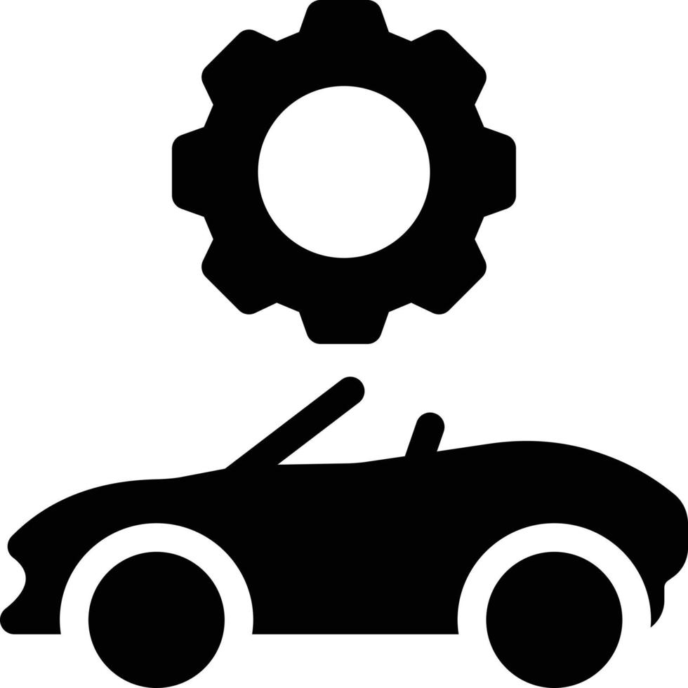 Ilustración de vector de ajuste de coche en un fondo. Símbolos de calidad premium. Iconos vectoriales para concepto y diseño gráfico.