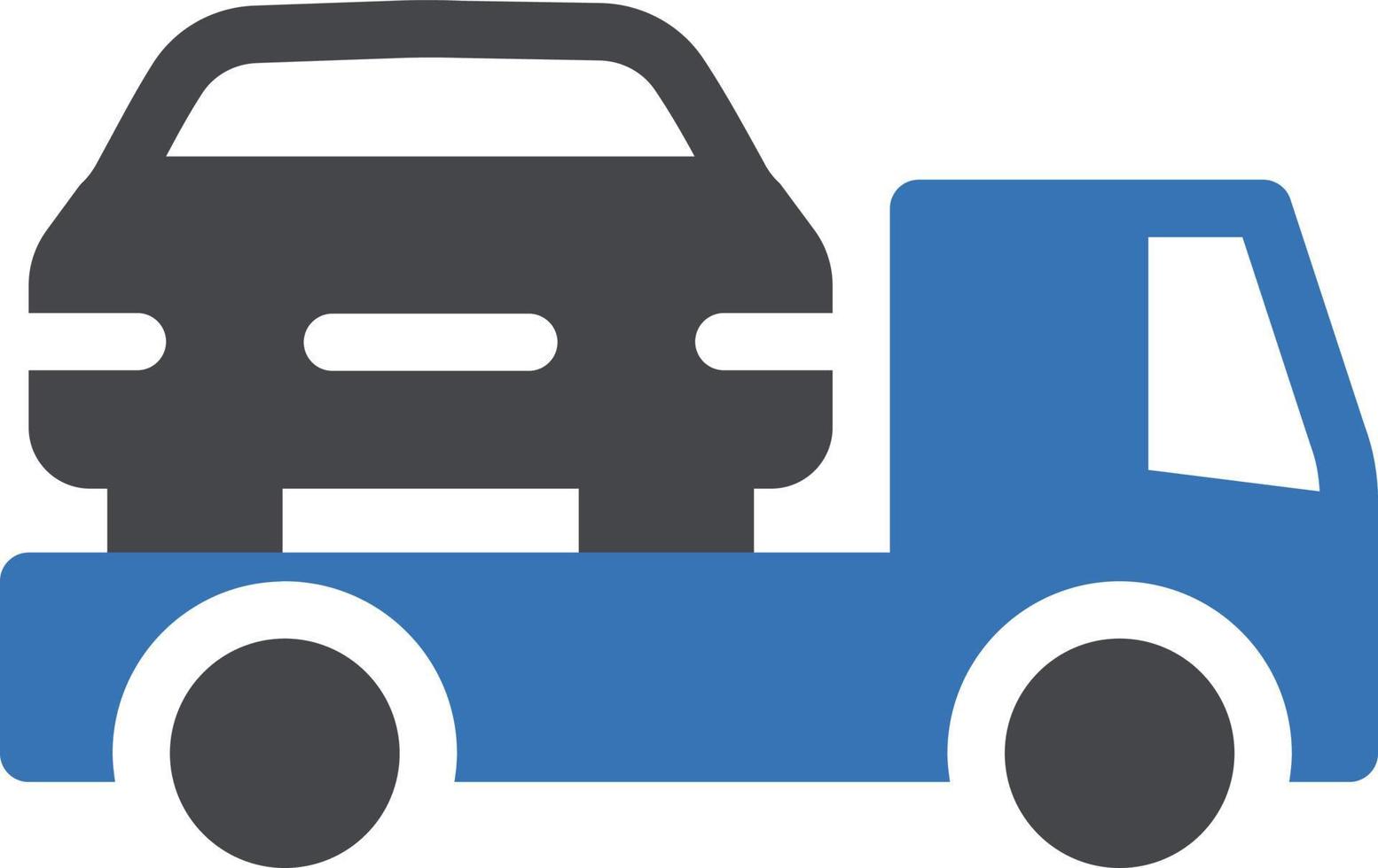 ilustración de vector de camión de coche en un fondo. símbolos de calidad premium. iconos vectoriales para concepto y diseño gráfico.