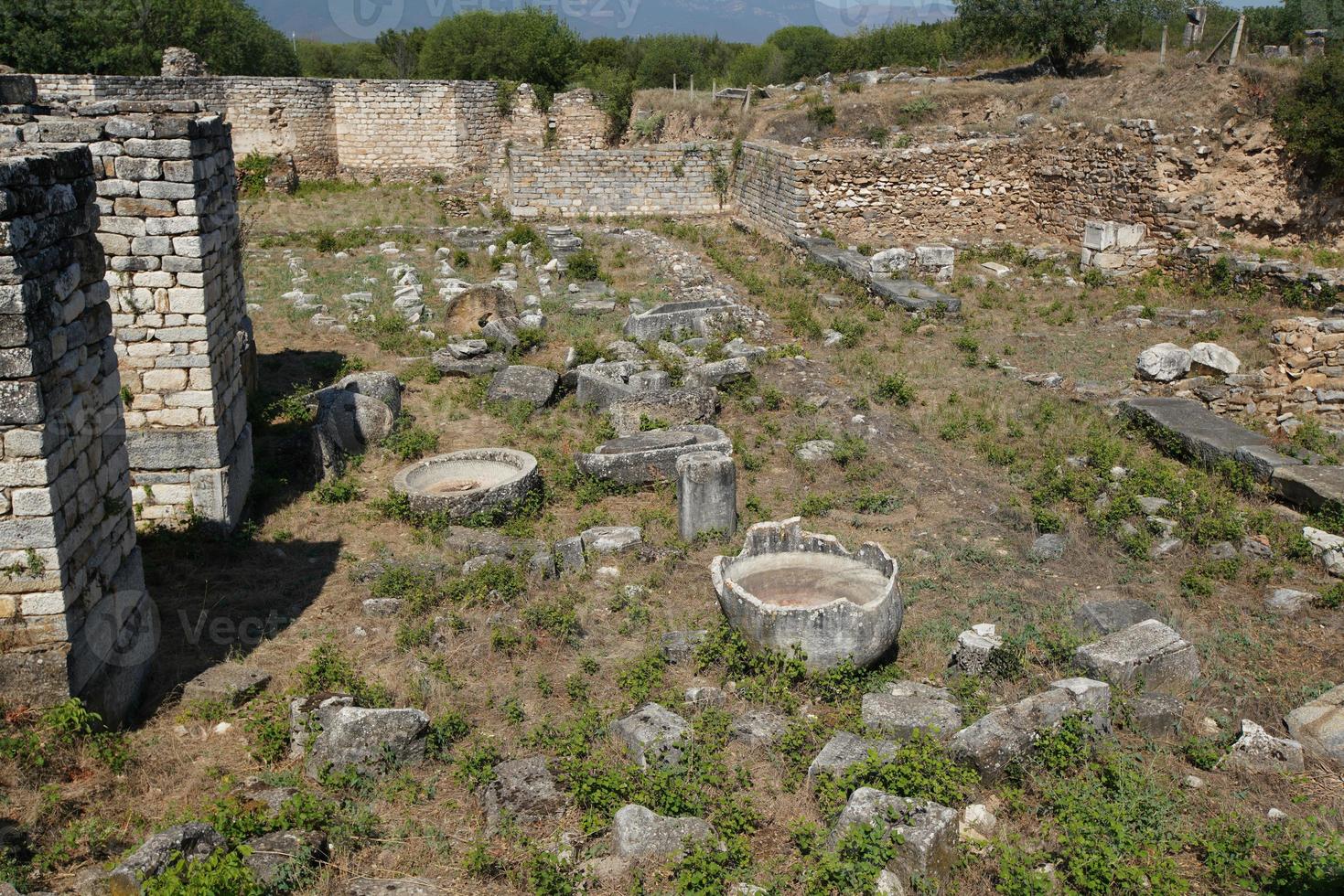 School of Sculpture in Aphrodisias Ancient City in Aydin, Turkiye photo