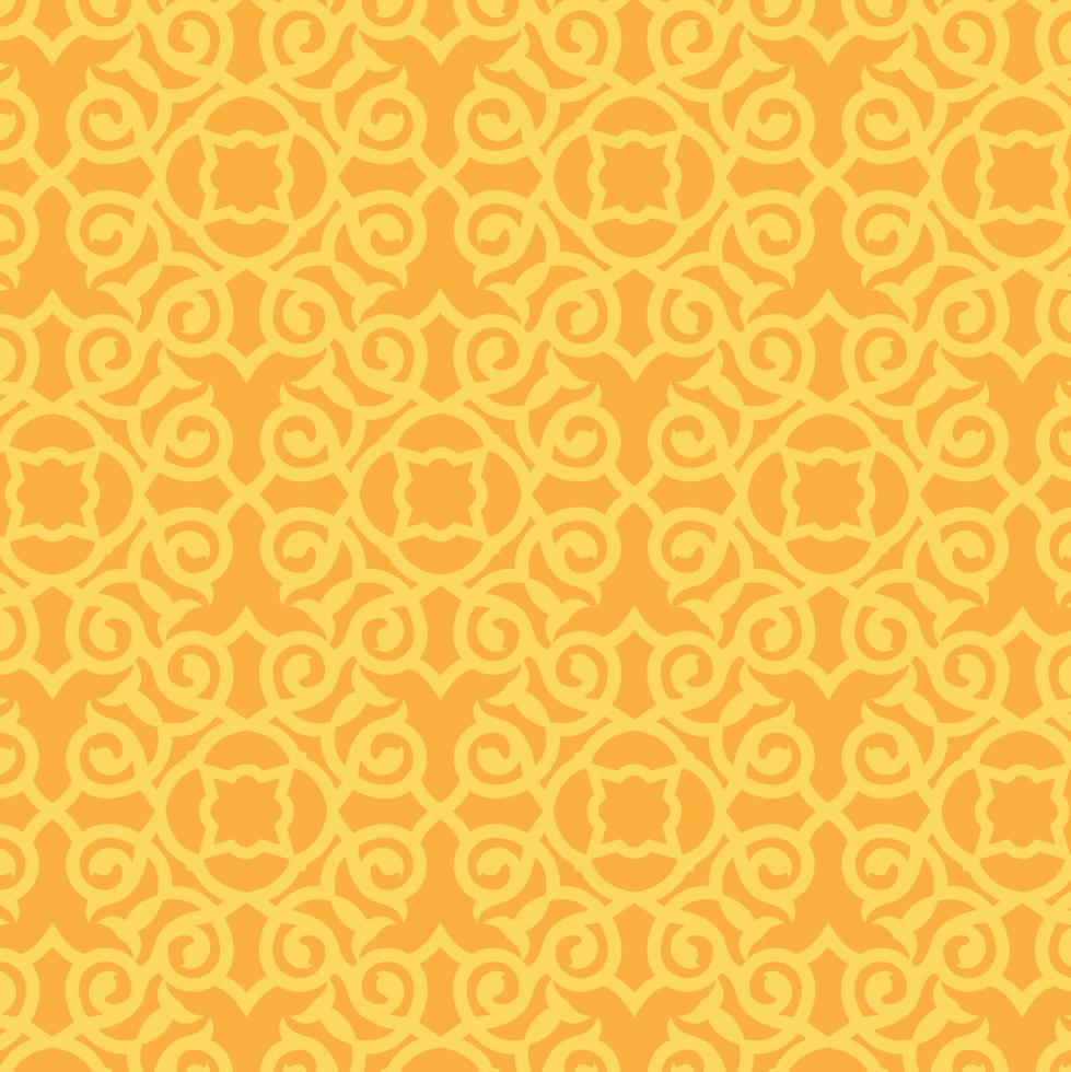 Orange Vector Illustration of Ramadan Designs