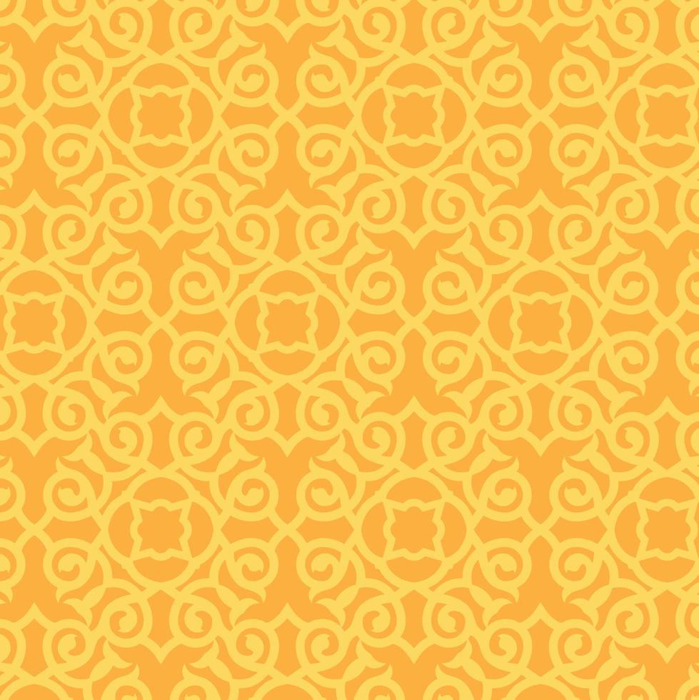 Orange Vector Illustration of Ramadan Designs