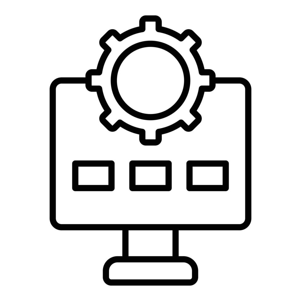 Build Icon Style vector