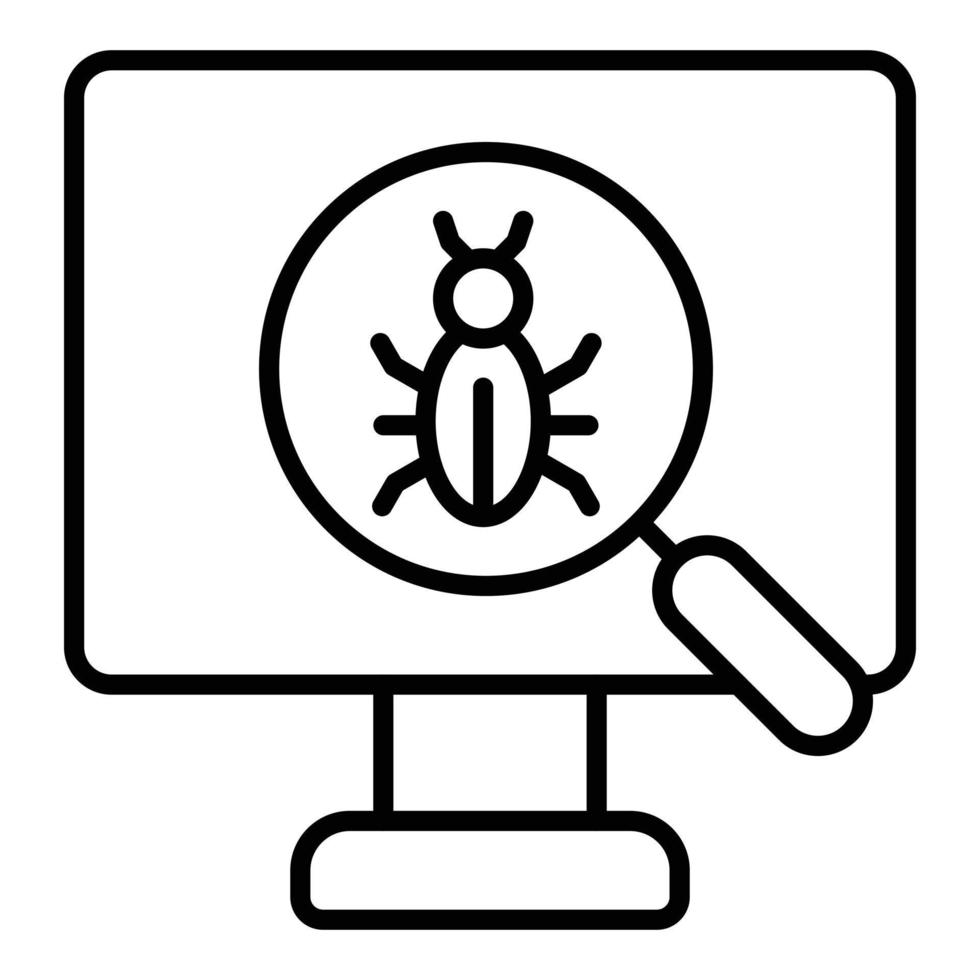 Debug Icon Style 12869143 Vector Art at Vecteezy