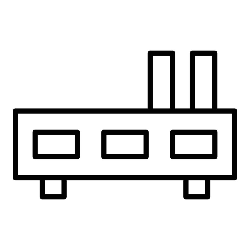 Hub Icon Style vector