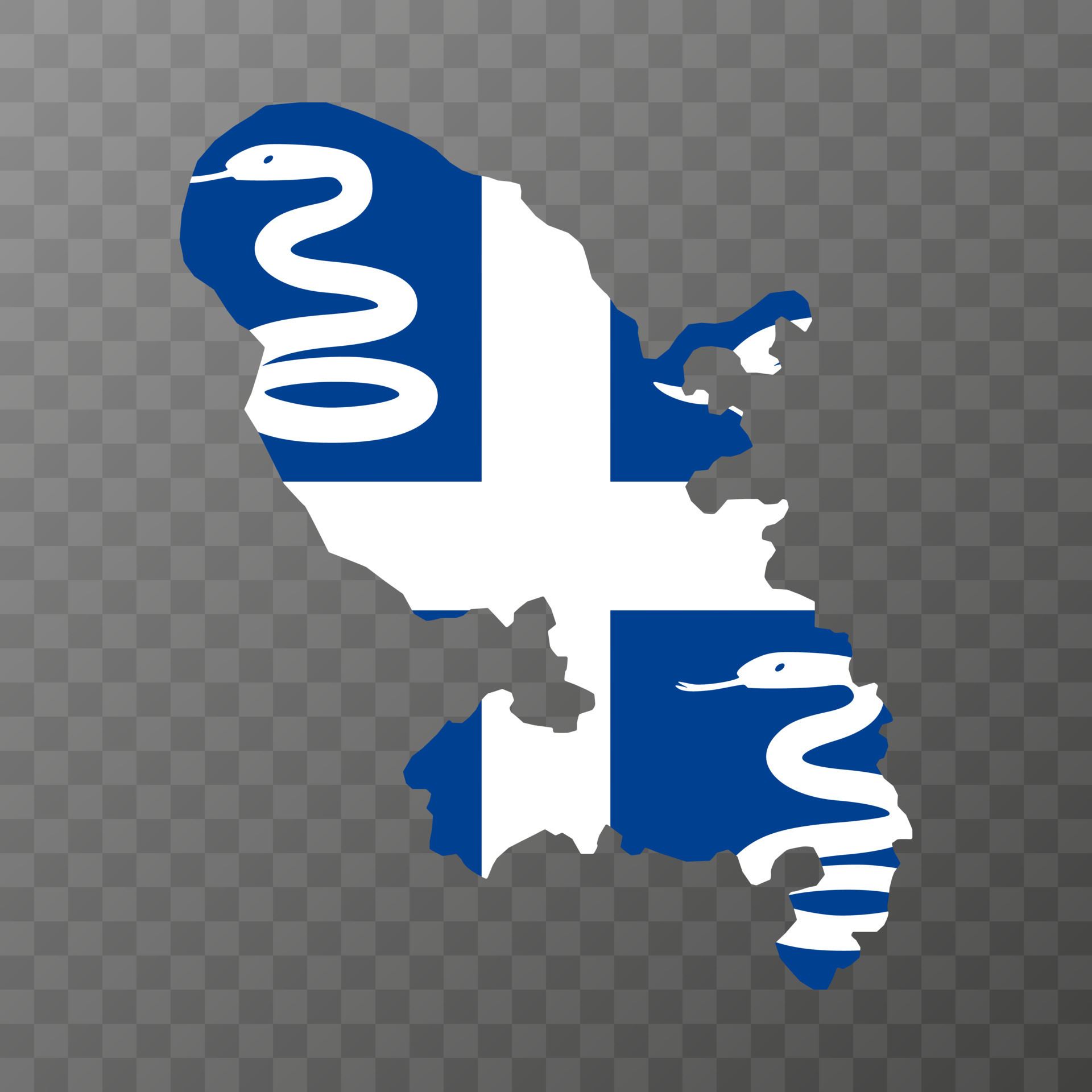 Martinique island Map. Region of France. Vector illustration. 12869188