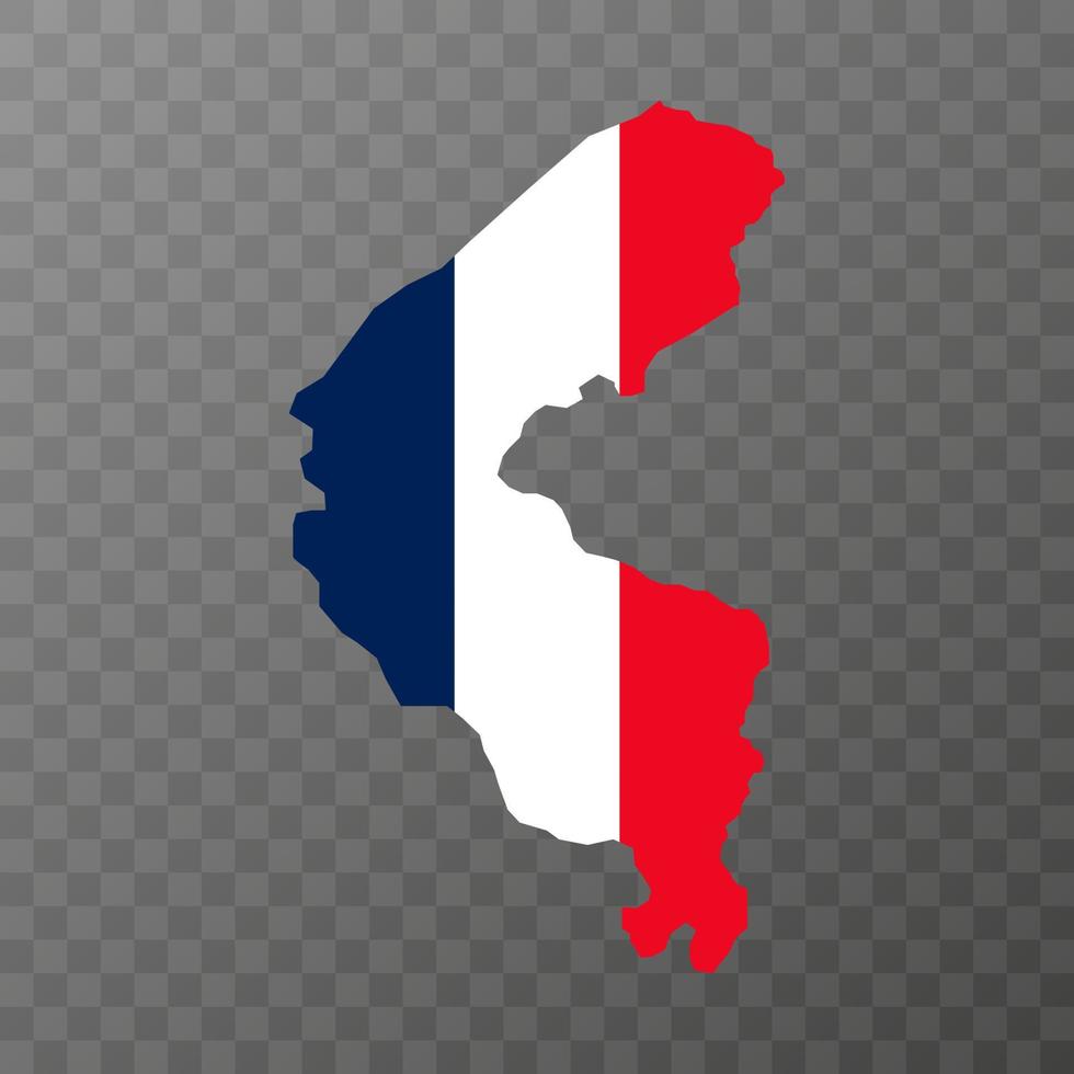 Paris et petite couronne map, Hauts-de-Seine, France. Vector illustration.