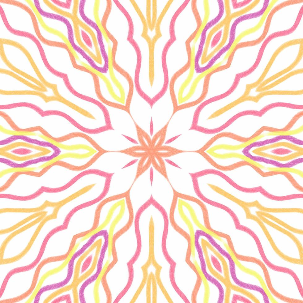 Abstract kaleidoscope background. Beautiful kaleidoscope seamless pattern. Multicolor mosaic texture. Seamless kaleidoscope texture. Unique kaleidoscope design vector