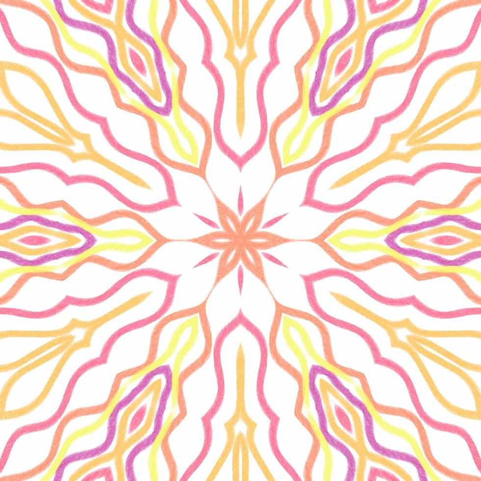 Abstract kaleidoscope background. Beautiful kaleidoscope seamless pattern. Multicolor mosaic texture. Seamless kaleidoscope texture. Unique kaleidoscope design vector