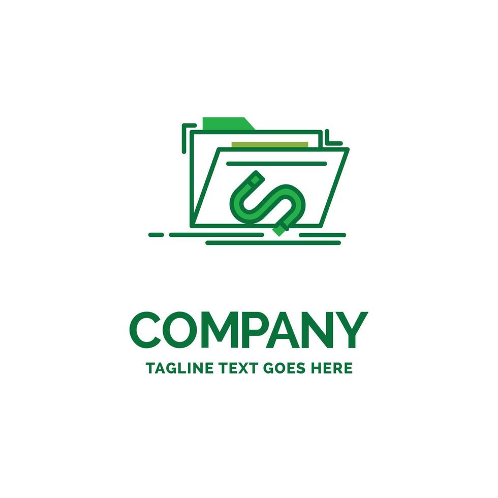 Backdoor. exploit. file. internet. software Flat Business Logo template. Creative Green Brand Name Design. vector